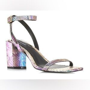 NIB Jagger Essential Snake/Multi Color Heels- Size 36/6